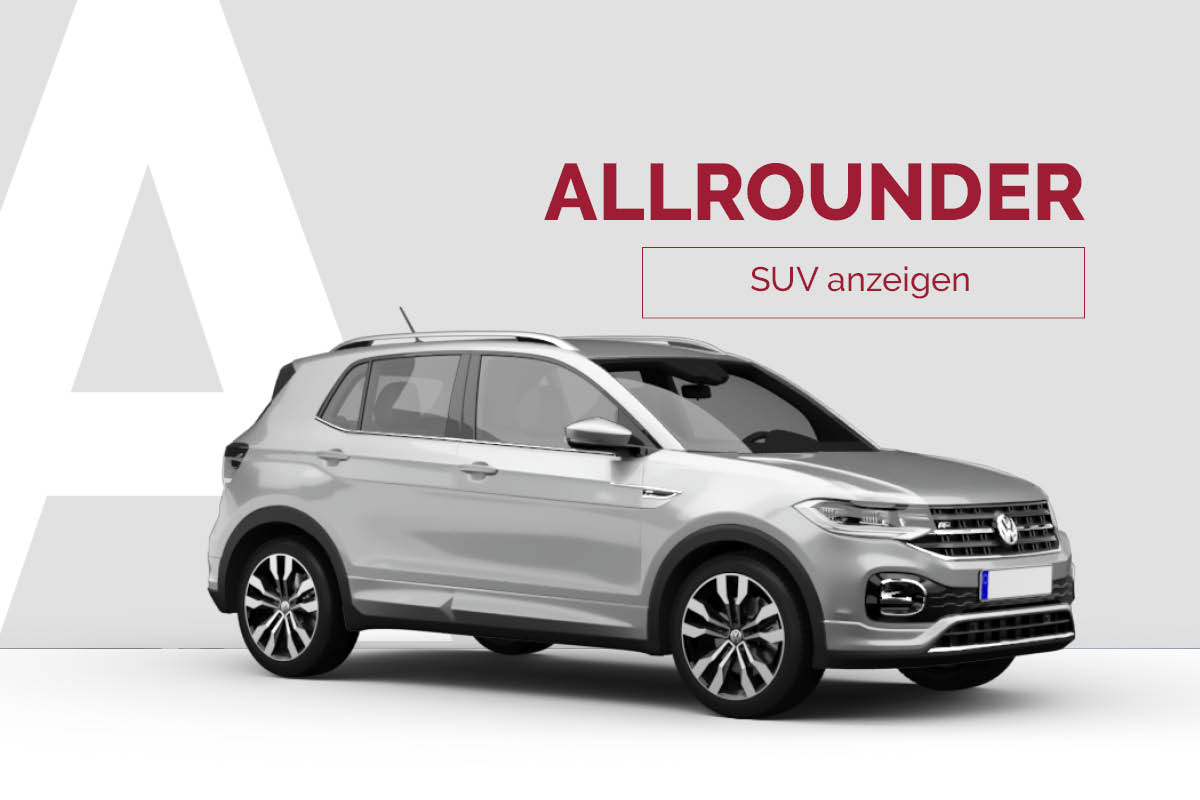 Beispielfahrzeug Allrounder SUV Angebote