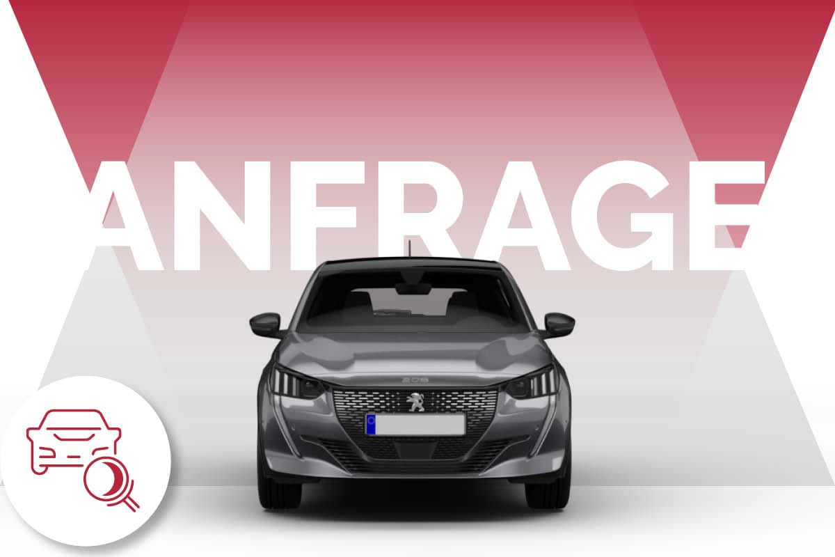 zu sehen ist ein grauer Peugeot